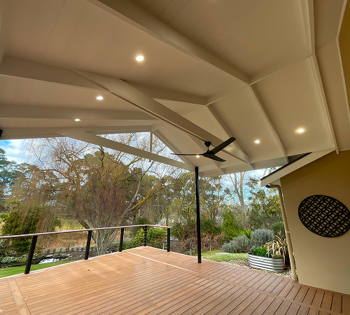 Fully Lined Pergola